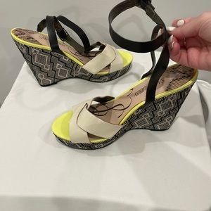 Sam & Libby Size 8 Wedges
